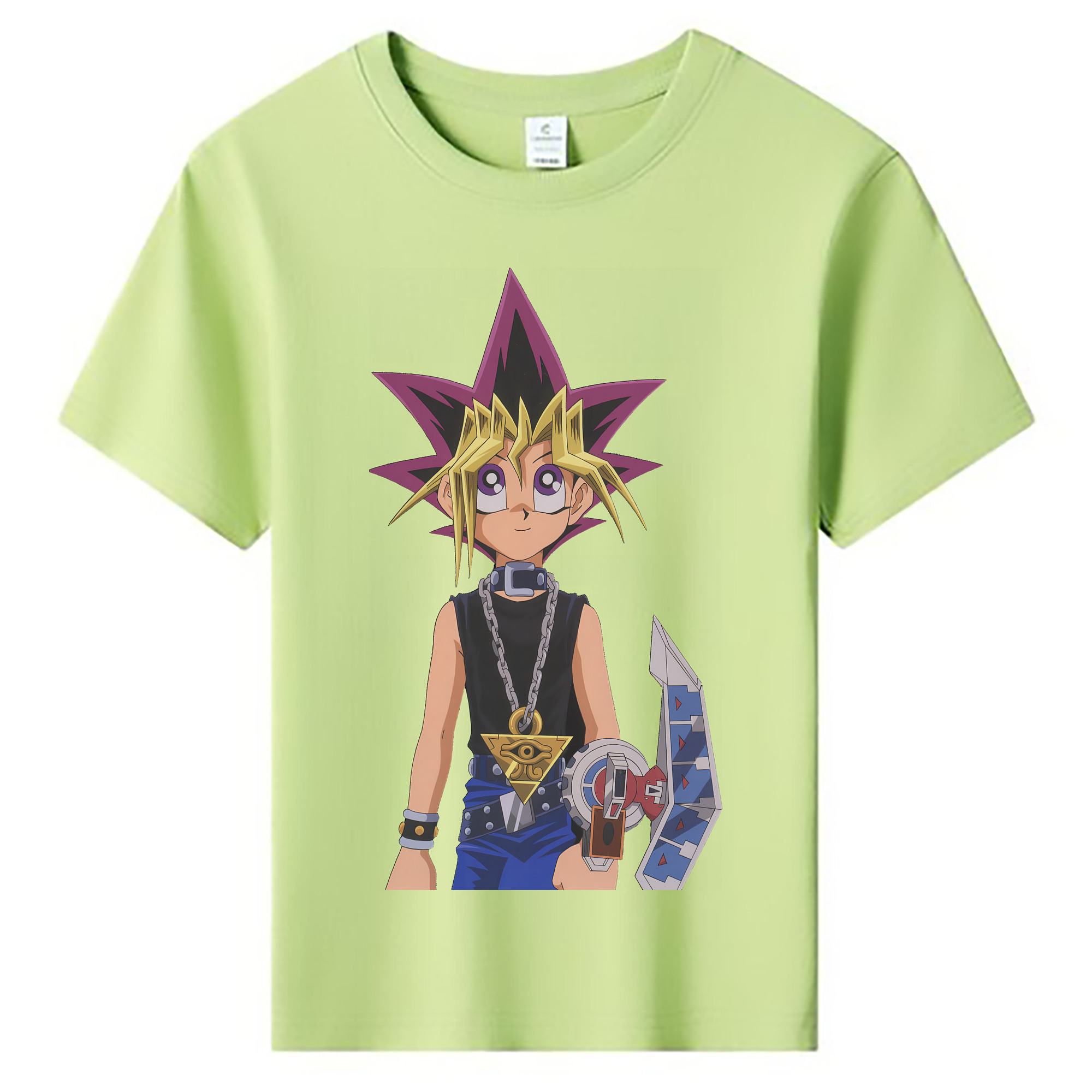 （画像用） 遊☆戯☆王 Yu-Gi-Oh! 綿100％キッズTシャツ（フロントプリント）